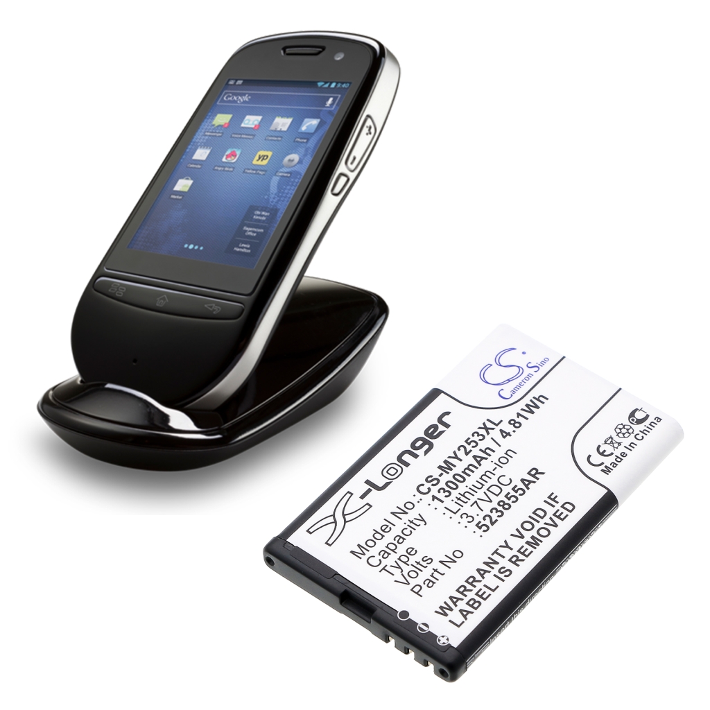 Battery Replaces P/N 523855AR