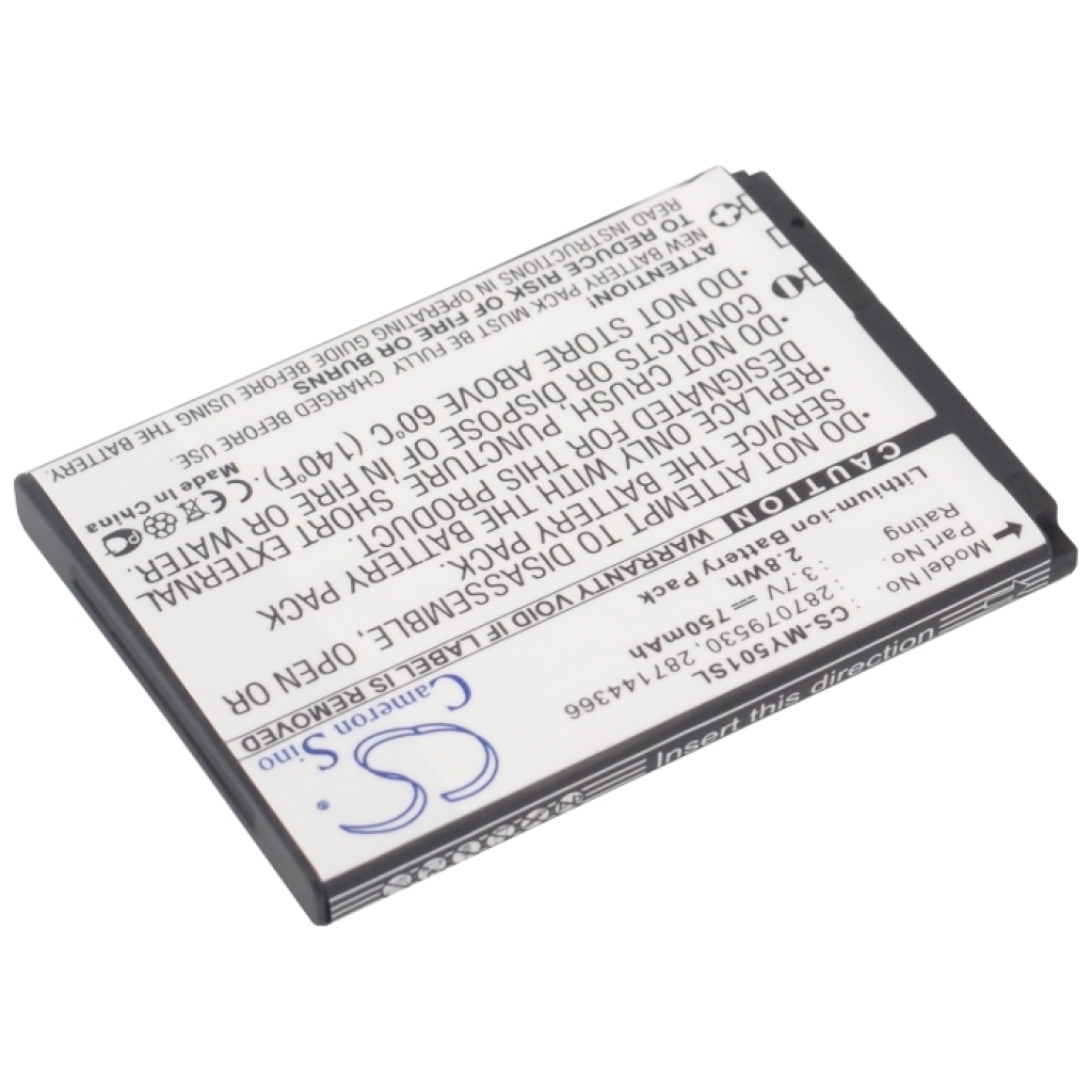 Baterija za mobilni telefon Sagem MY501c