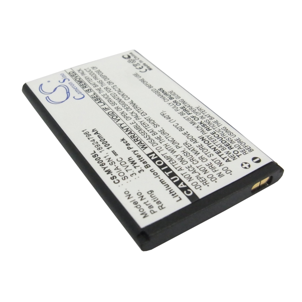 Baterija za mobilni telefon Sagem MY600v