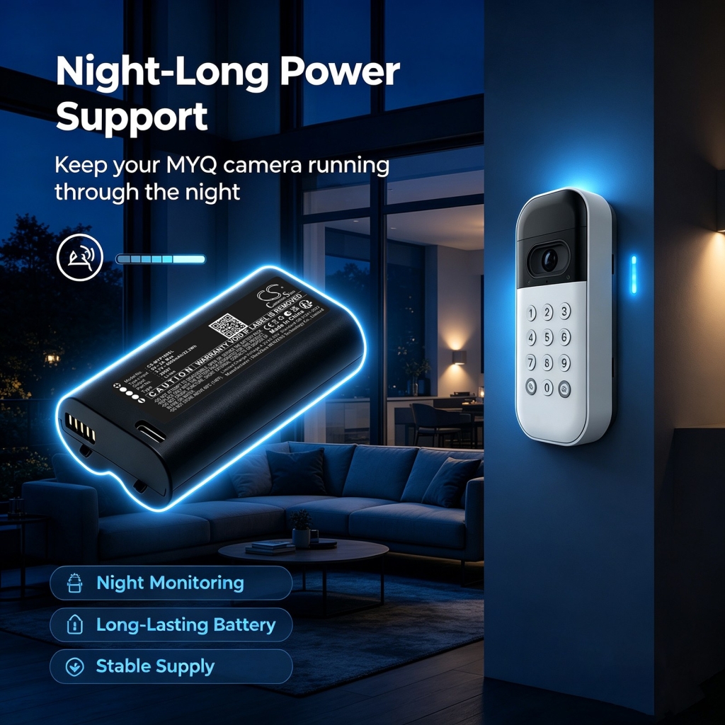 Battery compatible with Home Security Camera Battery