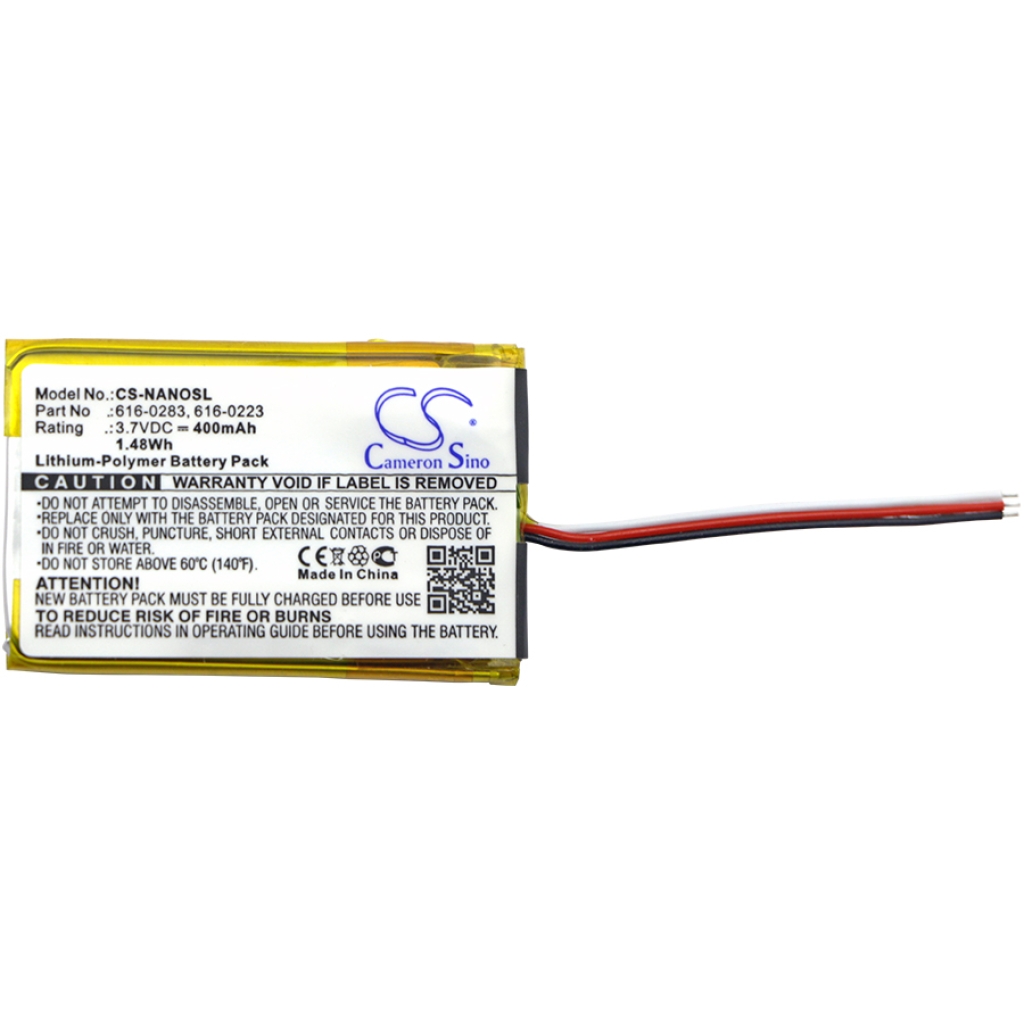 Baterija za MP3, MP4, PMP Apple CS-NANOSL