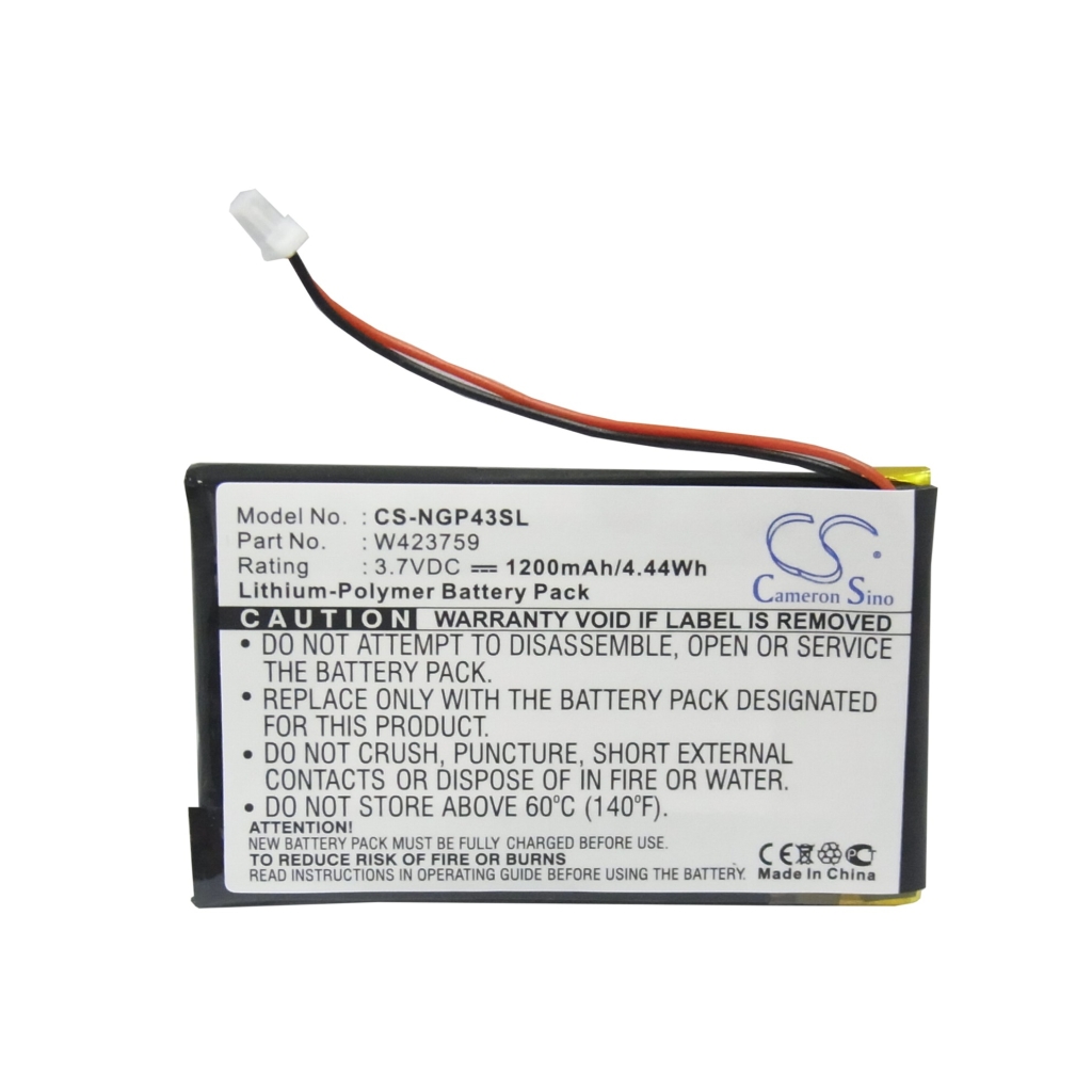 Baterija za GPS, Navigator NavGear CS-NGP43SL