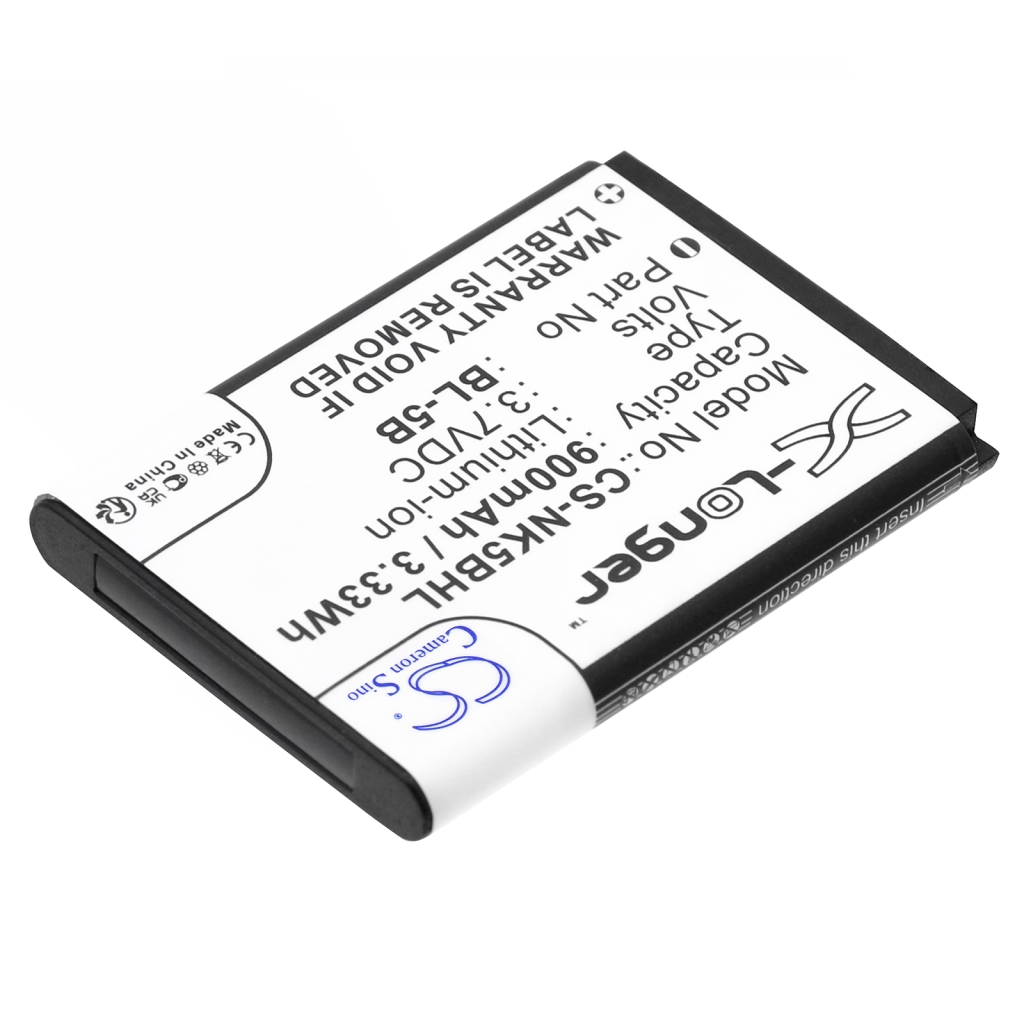 Alcatel Nokia Vodafone Baterija za GPS, Navigator BLU ... CS-NK5BHL
