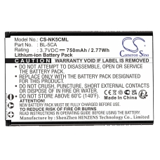 Compatible battery replacement for BBK BK-BL-5C,BL-05,BL-5C,BL-5CA,BL-5CB...