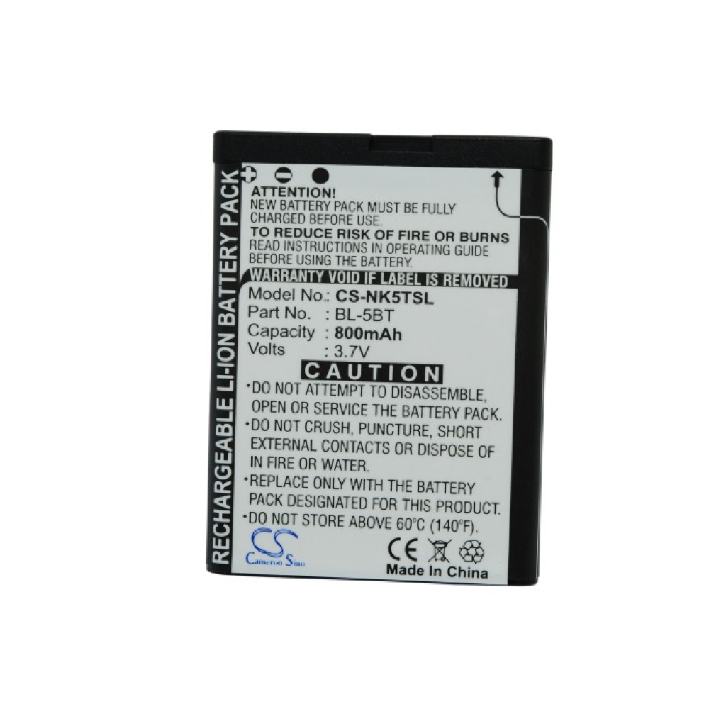 Kompatibilna zamjena baterije za Nokia BL-5BT