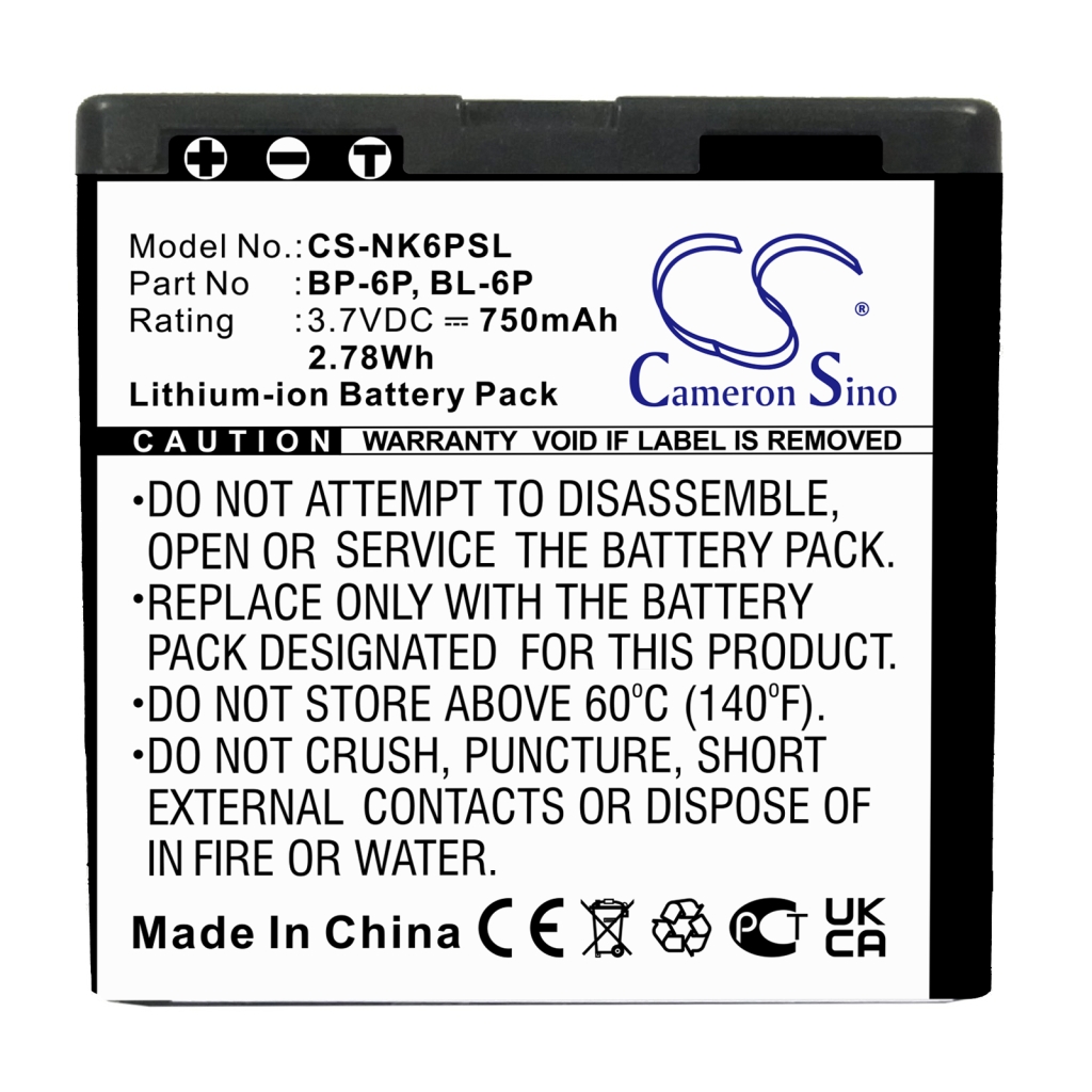 Baterija za mobilni telefon Mobiado Professional 105CLB (CS-NK6PSL)
