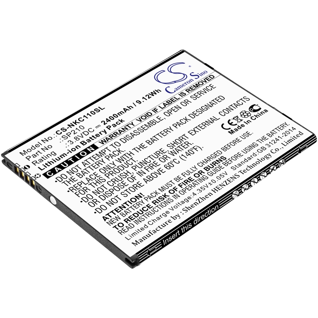 Kompatibilna zamjena baterije za Nokia SP210