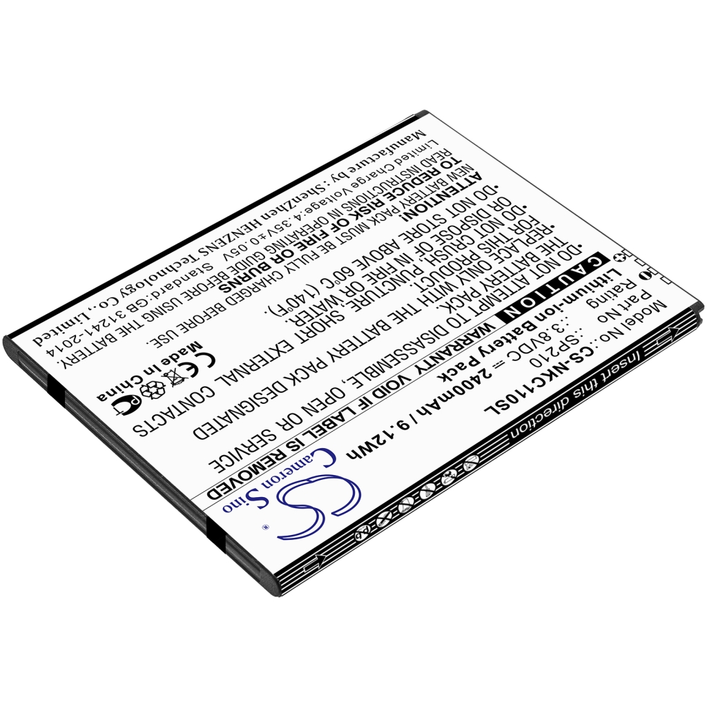 Kompatibilna zamjena baterije za Nokia SP210