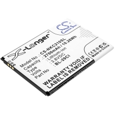 Kompatibilna zamjena baterije za Nokia BL-29CI,BL-29CL