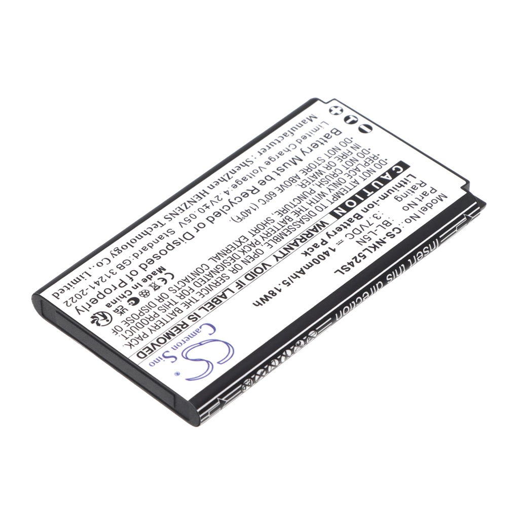 Baterija kompatibilno s Nokia CS-NKL524SL
