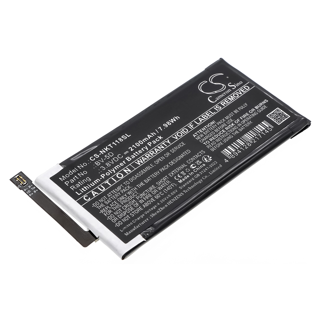 Baterija za mobilni telefon Nokia TA-1186/DS (CS-NKT118SL)