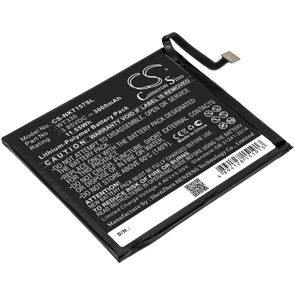 Kompatibilna zamjena baterije za Nokia WT330