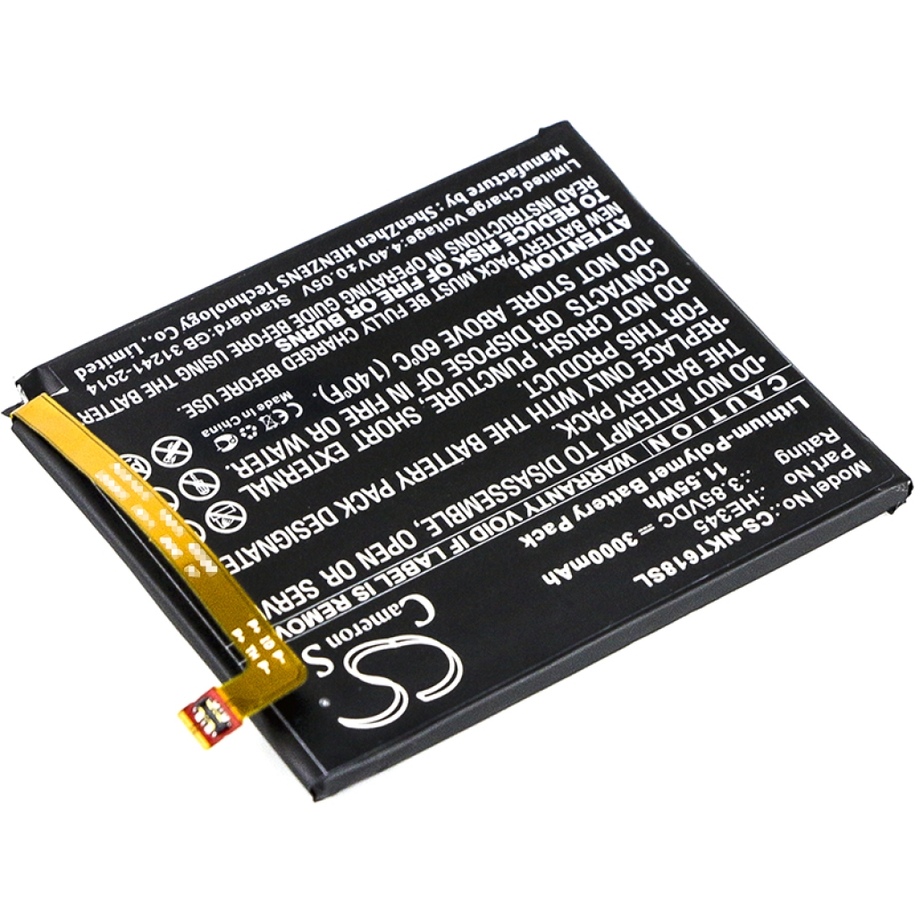 Kompatibilna zamjena baterije za Nokia HE345,HE353