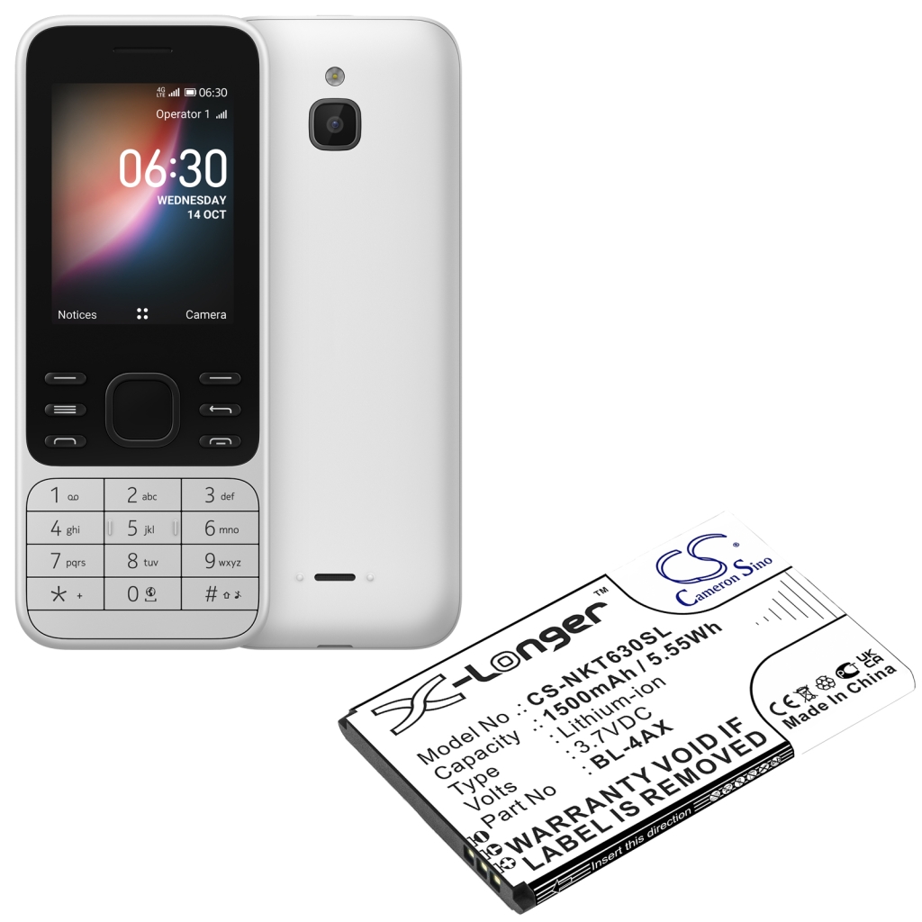 Baterija za mobilni telefon Nokia CS-NKT630SL