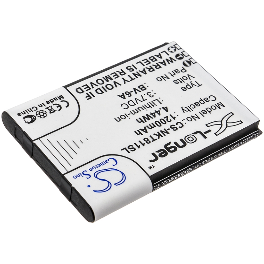 Kompatibilna zamjena baterije za Nokia BV-6A