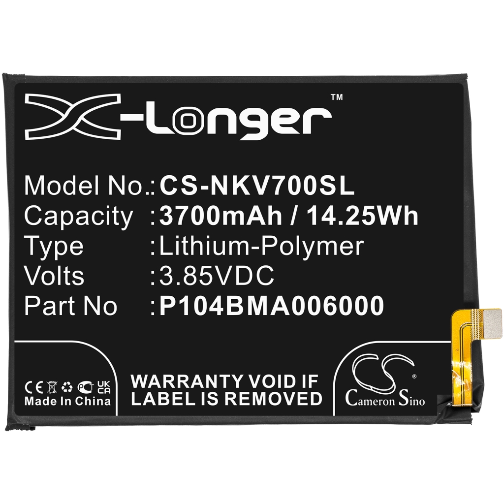 Baterija za mobilni telefon Nokia V730 (CS-NKV700SL)