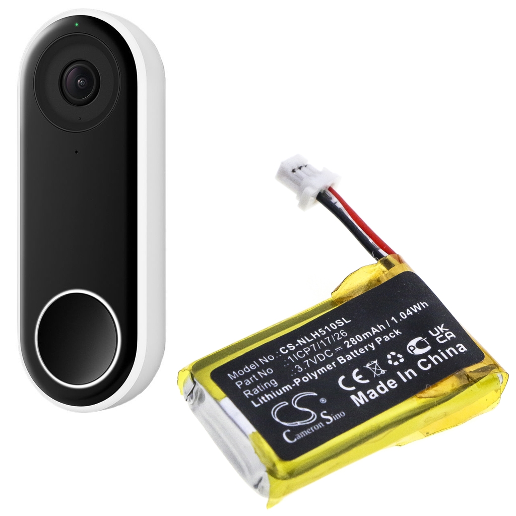 Baterija za sigurnosnu kameru doma Nest CS-NLH510SL