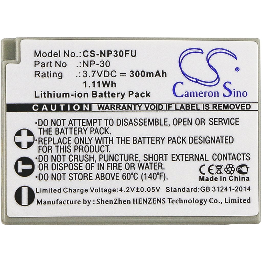 Camera Battery Minox CS-NP30FU