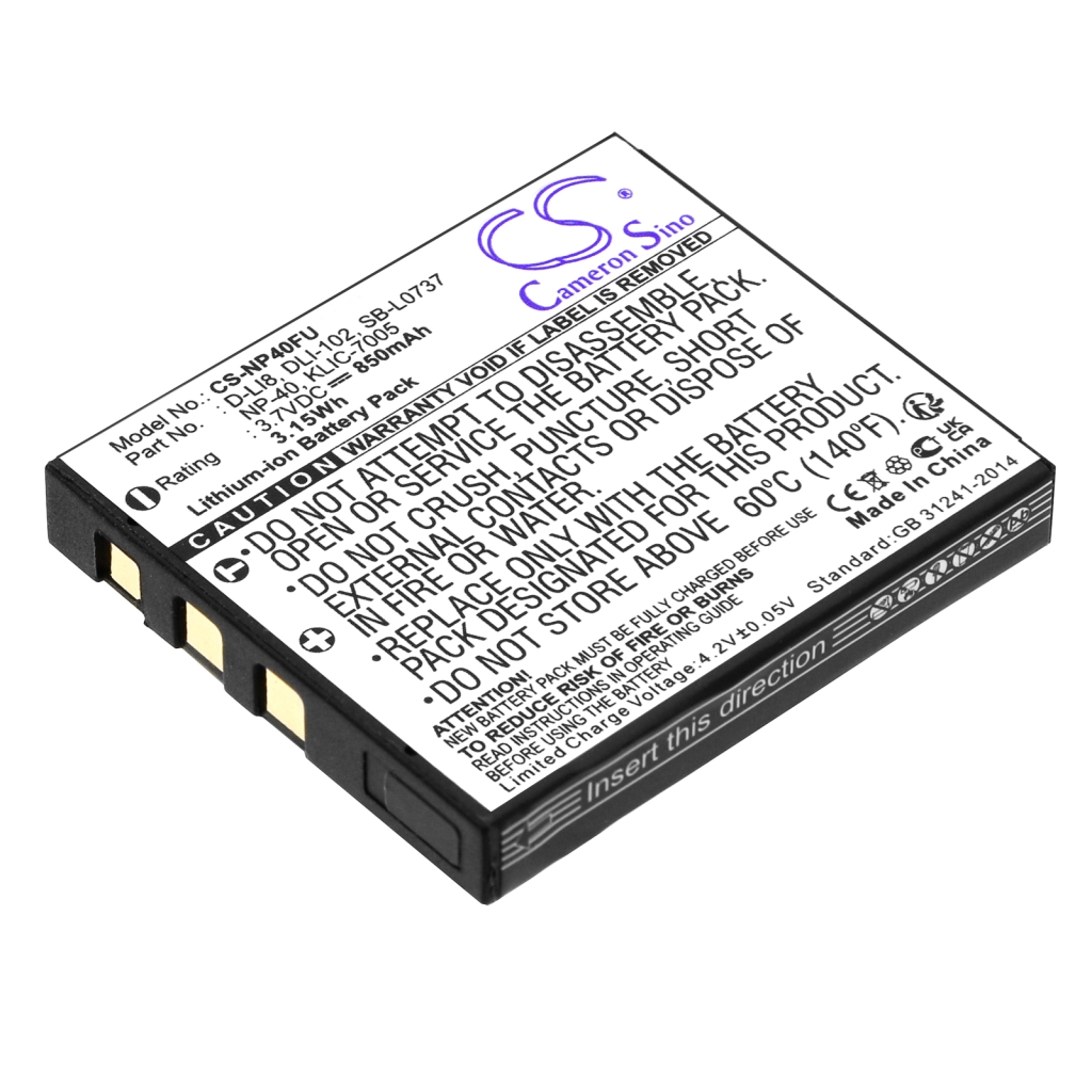 Baterija za fotoaparat Praktica DVC 5.1 HDMI