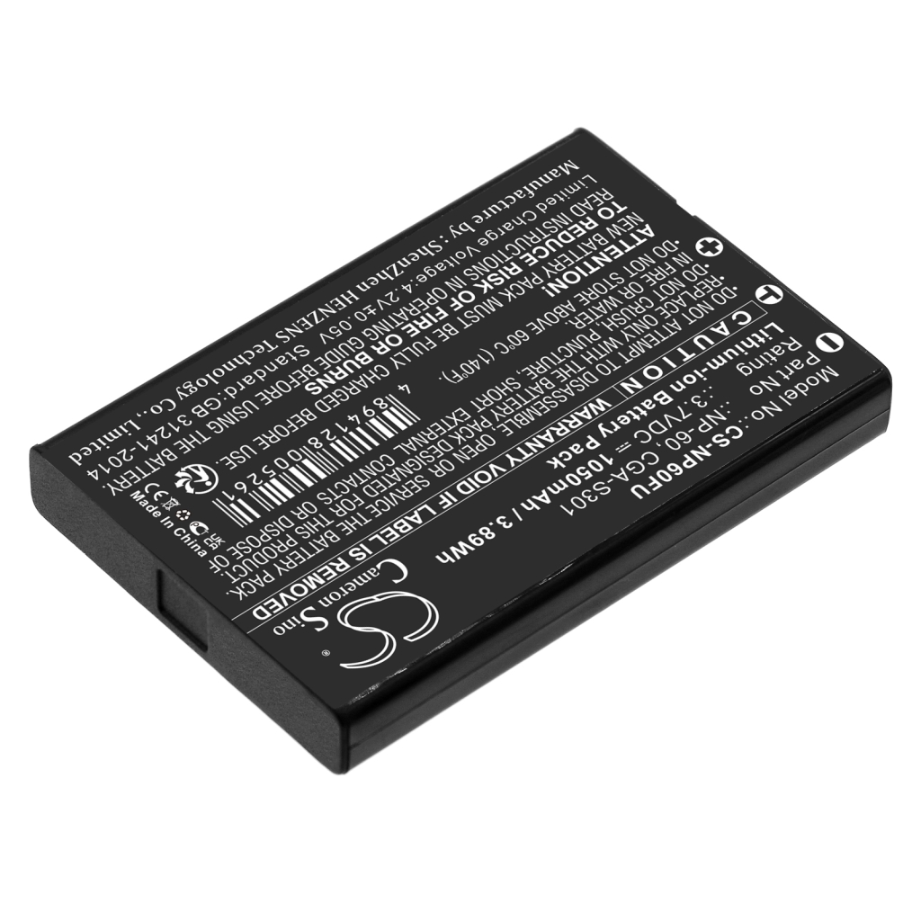 Camera Battery VIVITAR DVR-530 (CS-NP60FU)