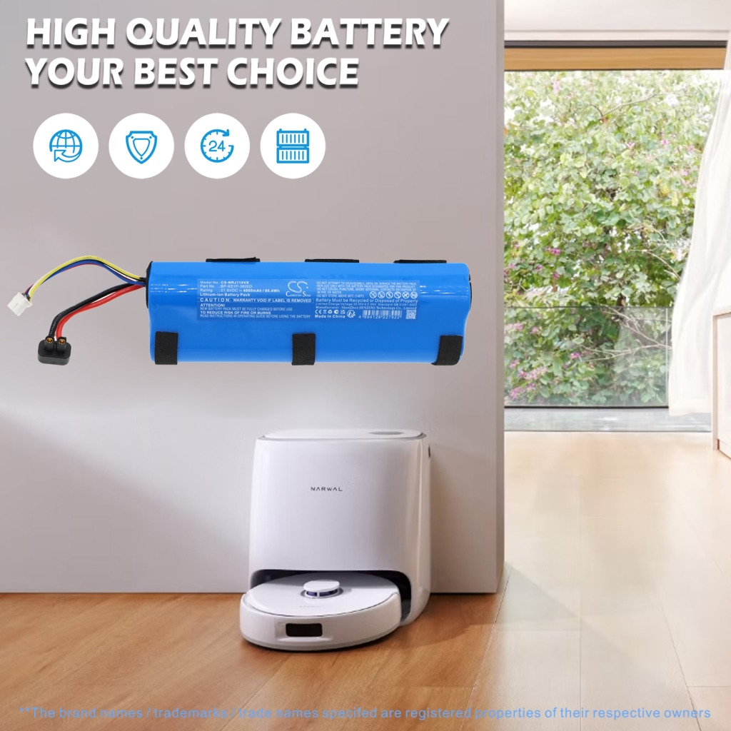 Battery compatible with Narwal CS-NRJ110VX