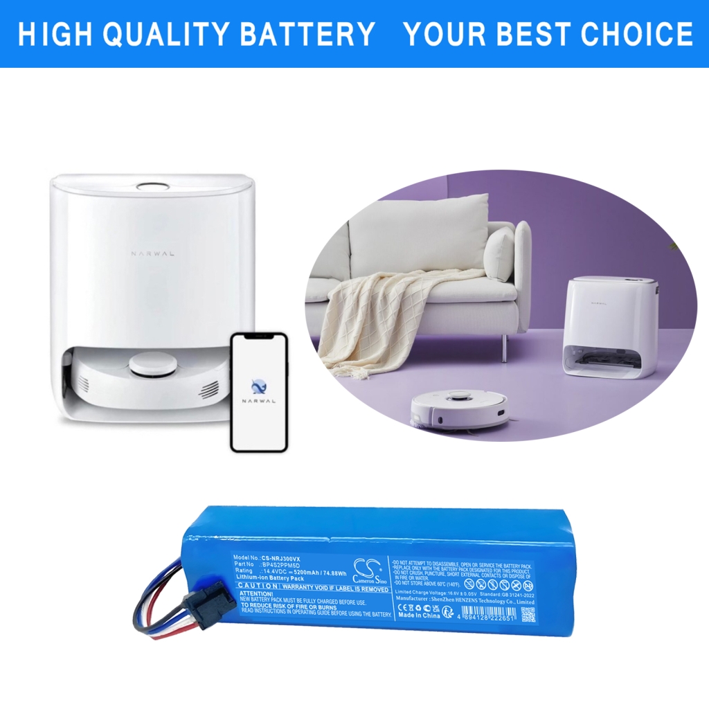 Battery Replaces BP4S2PPM5B