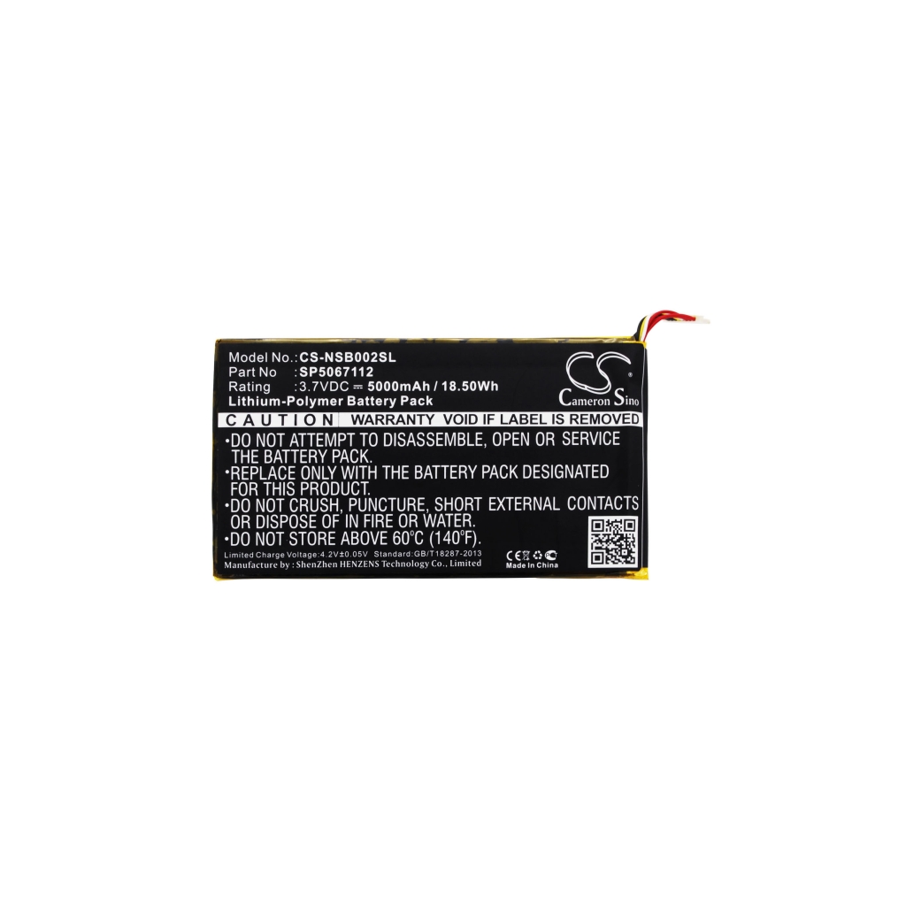 Baterija kompatibilno s Fuhu CS-NSB002SL