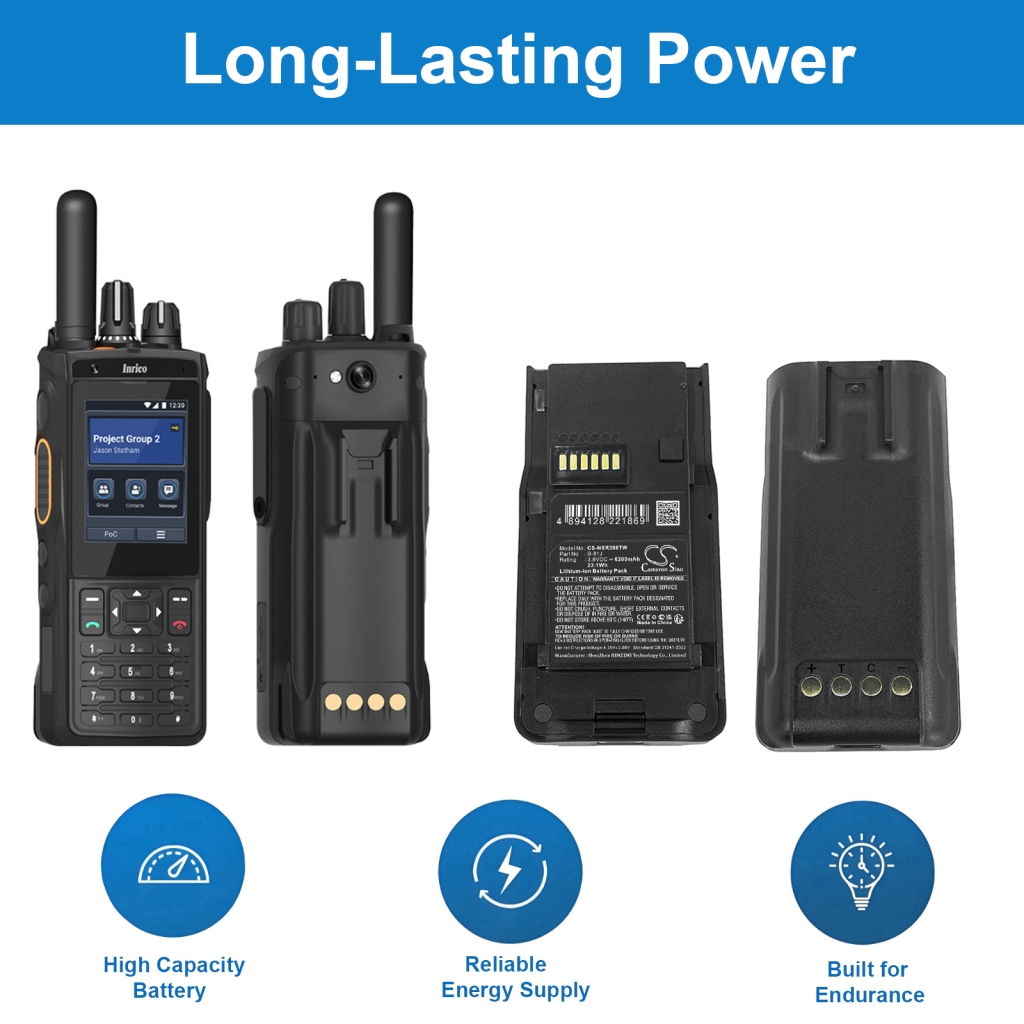 Two-Way Radio Battery Inrico CS-NSR388TW