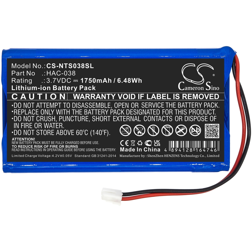 Baterija za igre, PSP, NDS Nintendo CS-NTS038SL