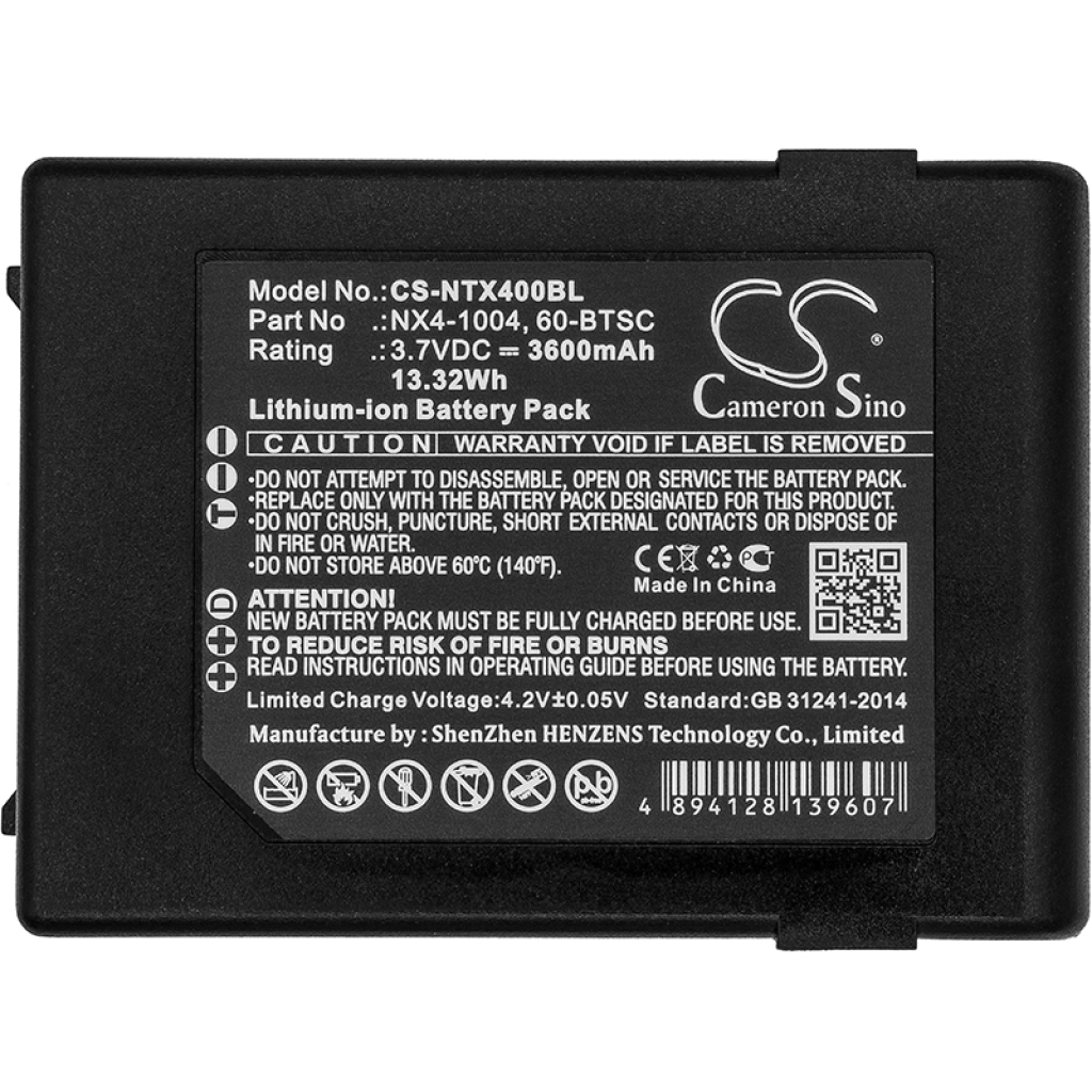 Baterija za barkod skener Nautiz X4 (CS-NTX400BL)