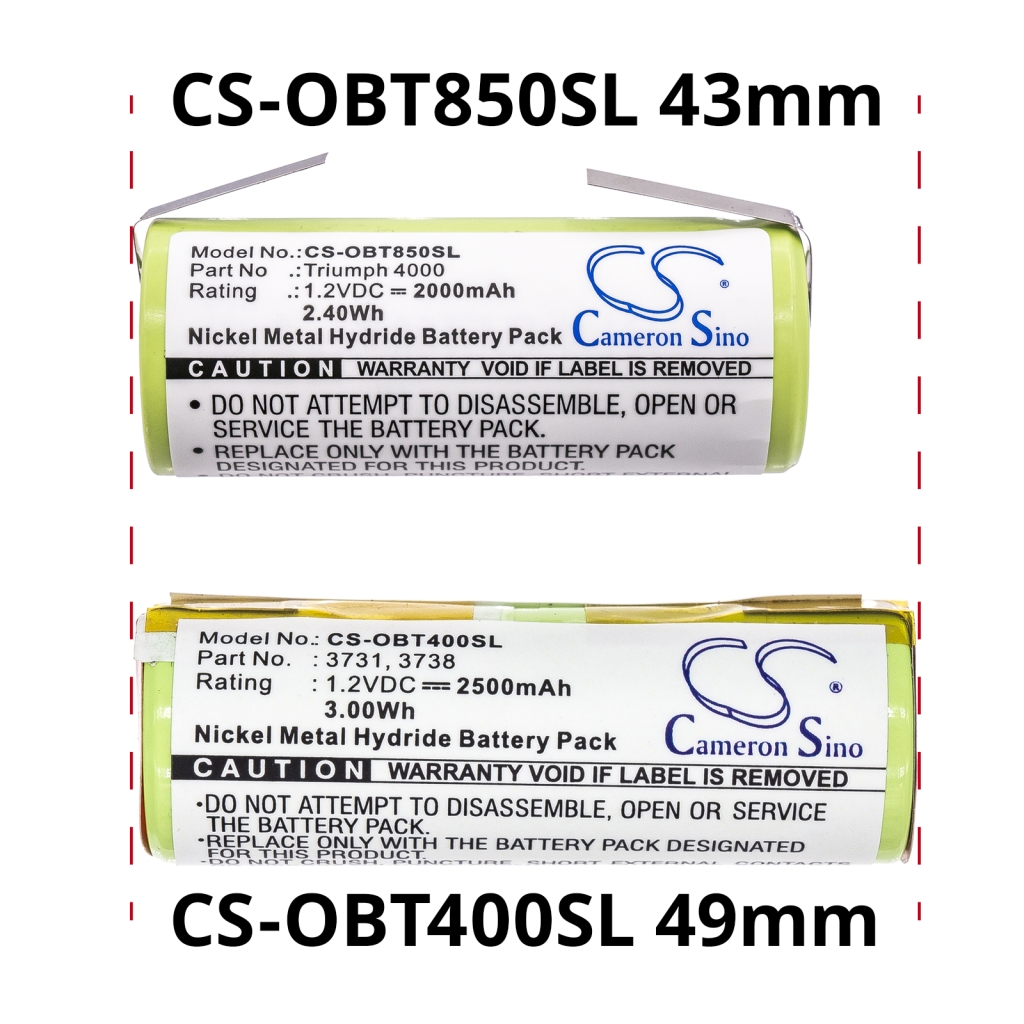 Kompatibilna zamjena baterije za Oral-B 3731,3738