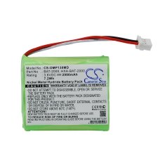 Compatible battery replacement for OMRON BAT-2000,HXA-BAT-2000