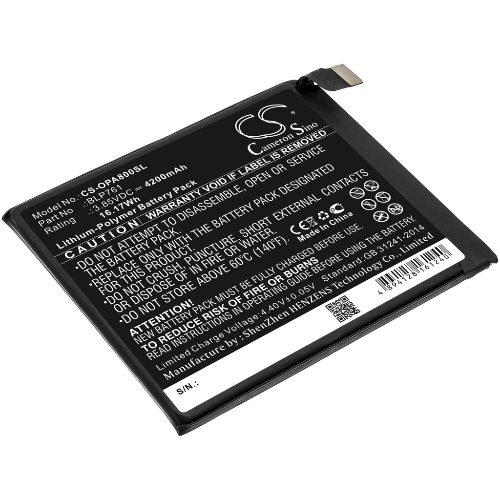 Kompatibilna zamjena baterije za Oneplus BLP761