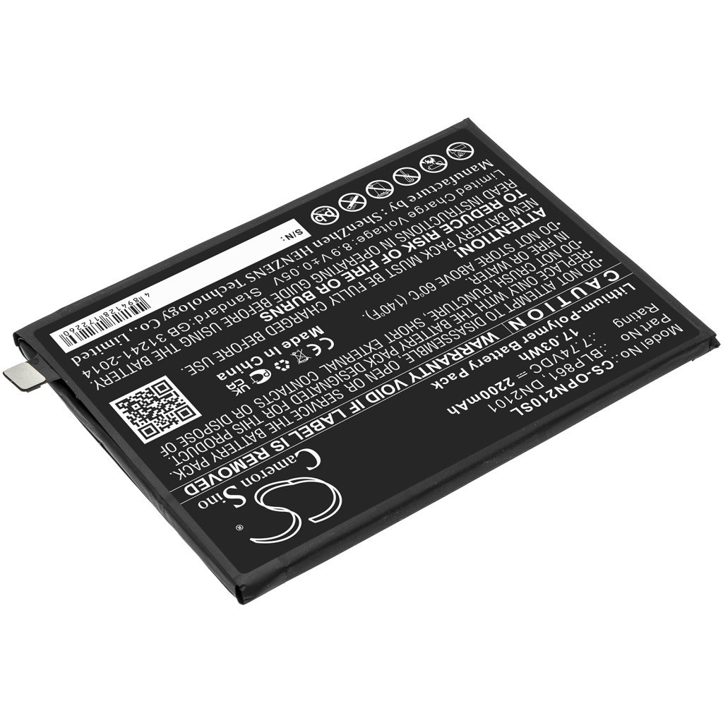 Baterija za mobilni telefon Oneplus MT2110 (CS-OPN210SL)
