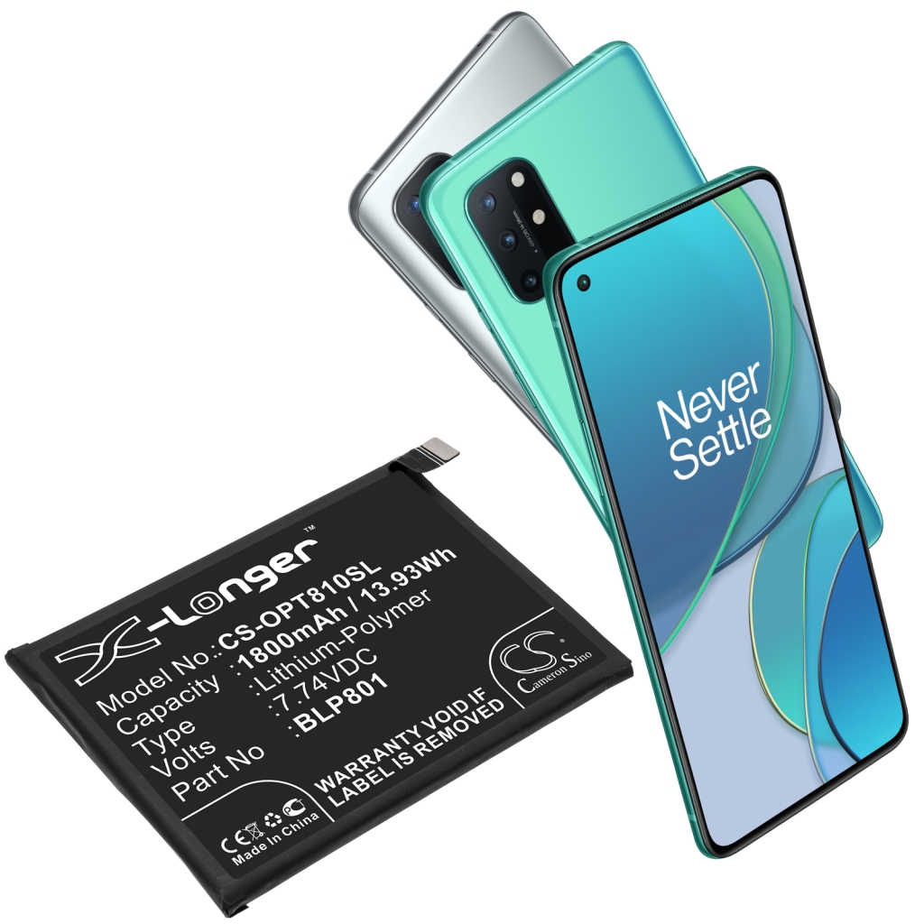Kompatibilna zamjena baterije za Oneplus BLP801