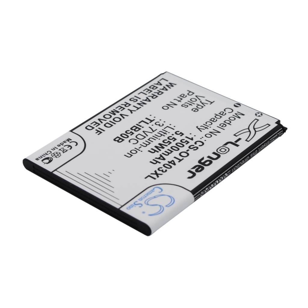 Kompatibilna zamjena baterije za Alcatel CAB60B0000C2,CAB60B0001C2,TLIB50B