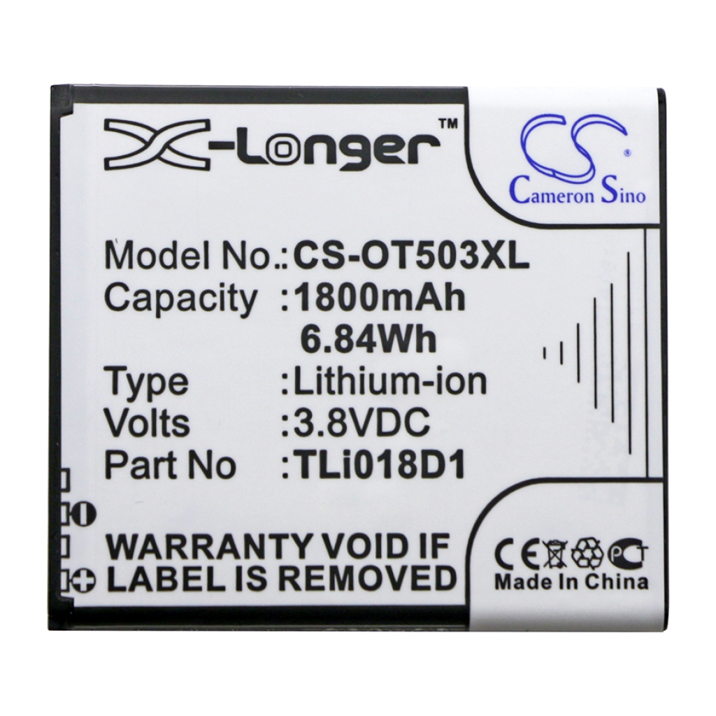 Baterija za mobilni telefon TCL OT-5038D