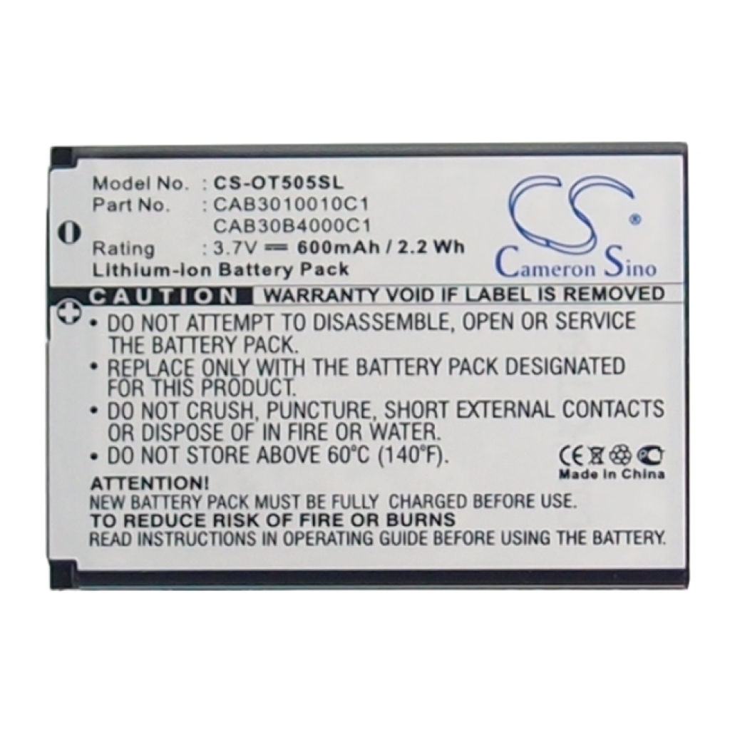 Battery Replaces CAB20G0000C1