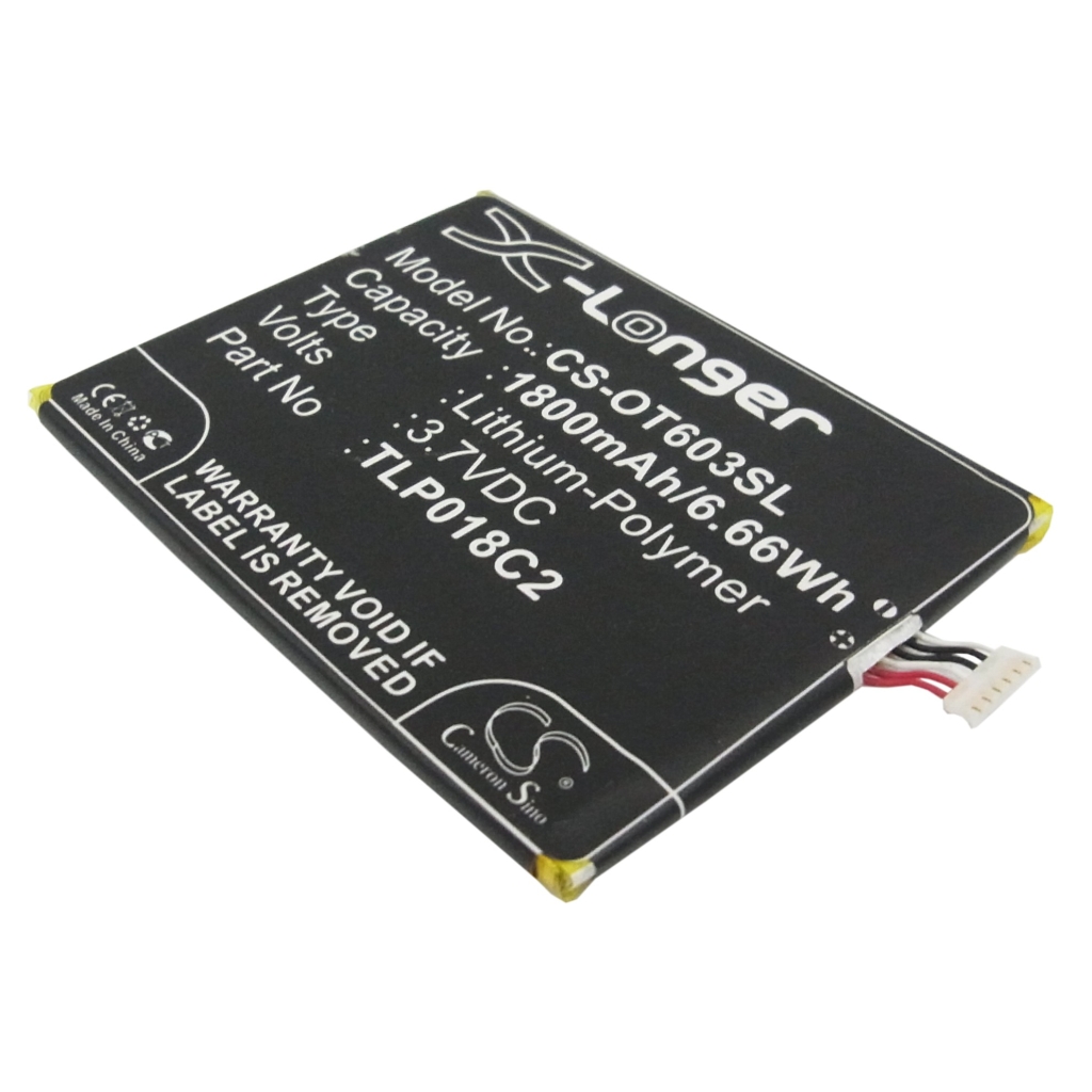 Kompatibilna zamjena baterije za Alcatel TLP018C2,TLP018C4