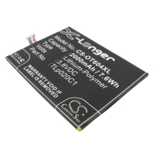 Kompatibilna zamjena baterije za Alcatel CAC2000012C2,TLP020C1,TLP020C2