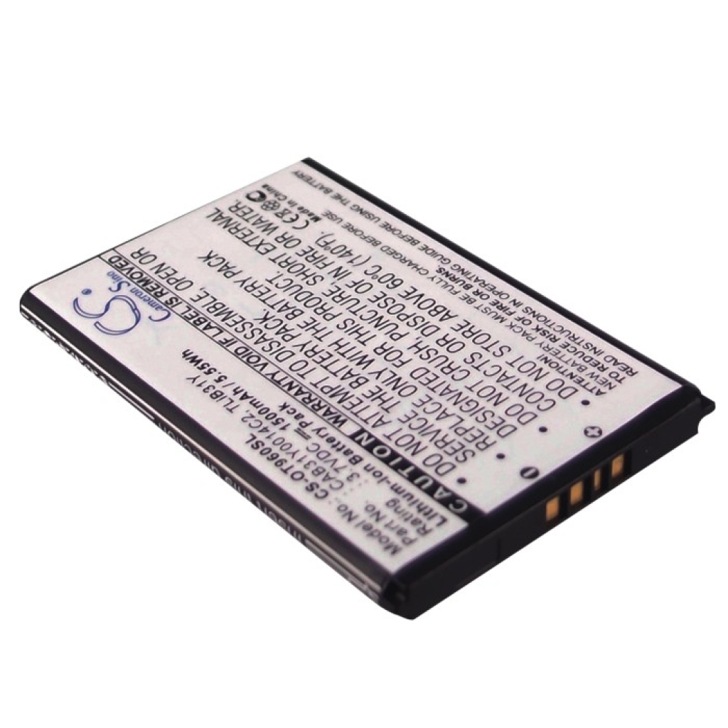 Kompatibilna zamjena baterije za Alcatel CAB31Y0008C2,CAB31Y0014C2,TLIB31Y
