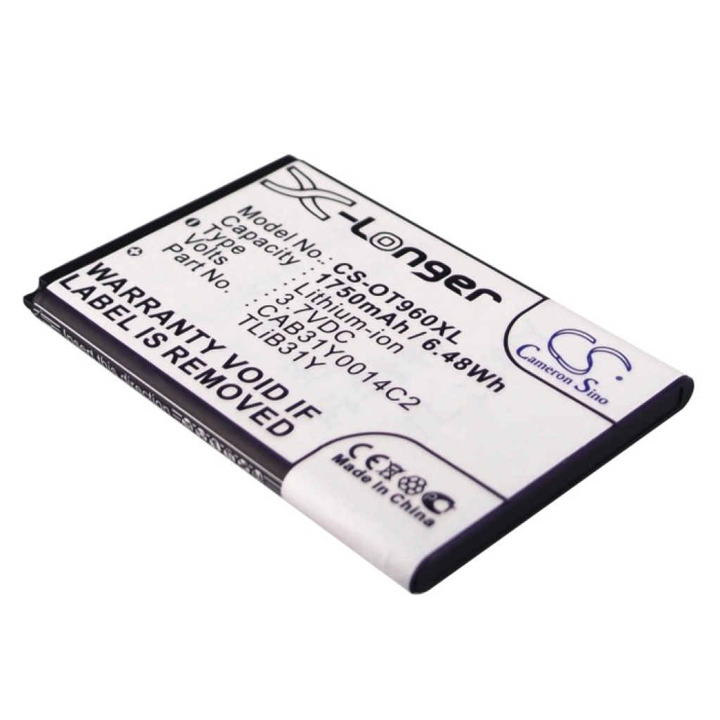 Kompatibilna zamjena baterije za Alcatel CAB31Y0008C2,CAB31Y0014C2,TLIB31Y