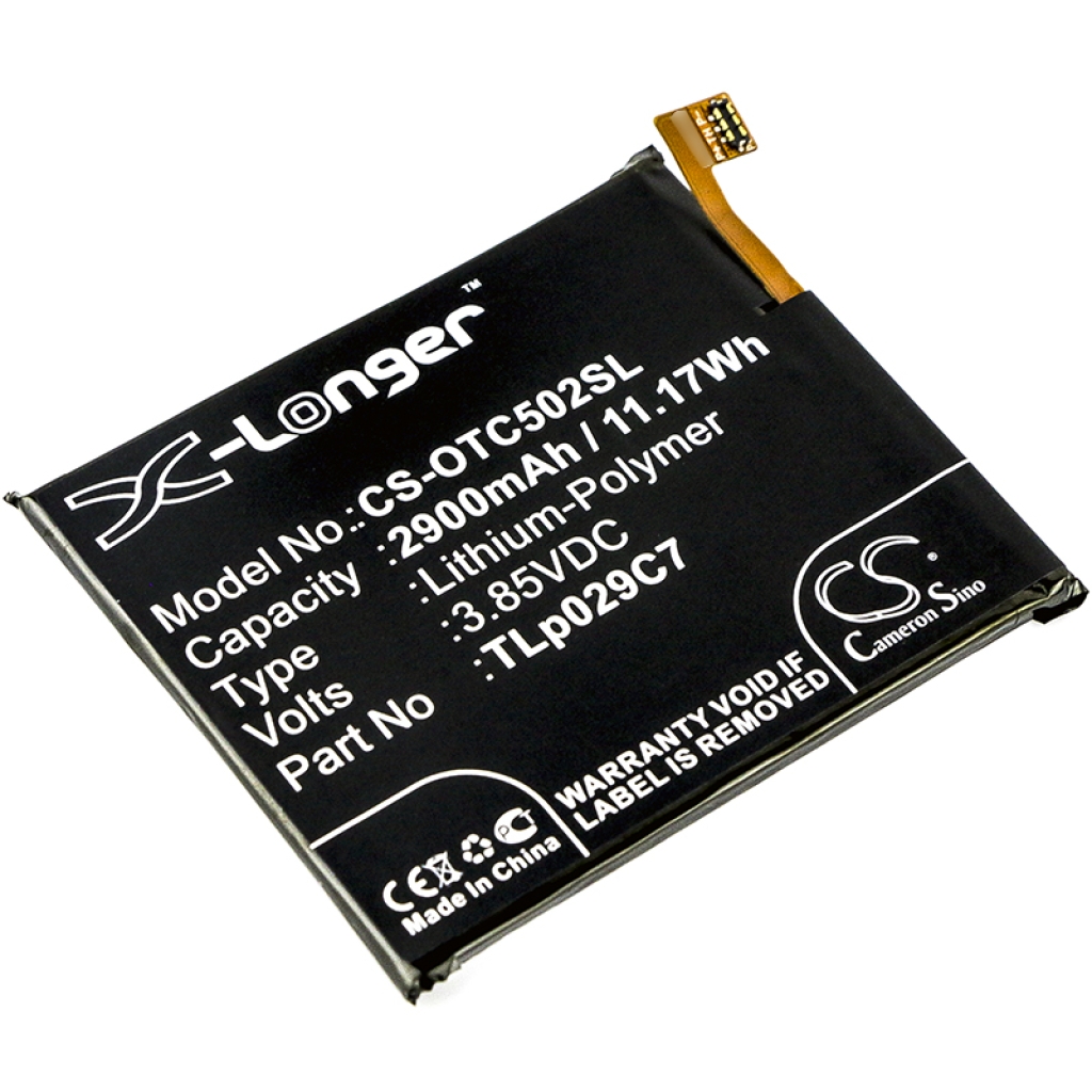 Kompatibilna zamjena baterije za Alcatel TLP029C7