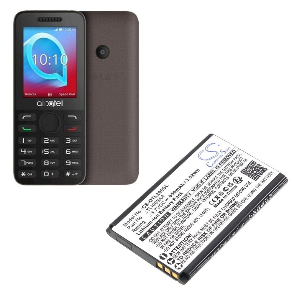 Kompatibilna zamjena baterije za Alcatel TLI009AA