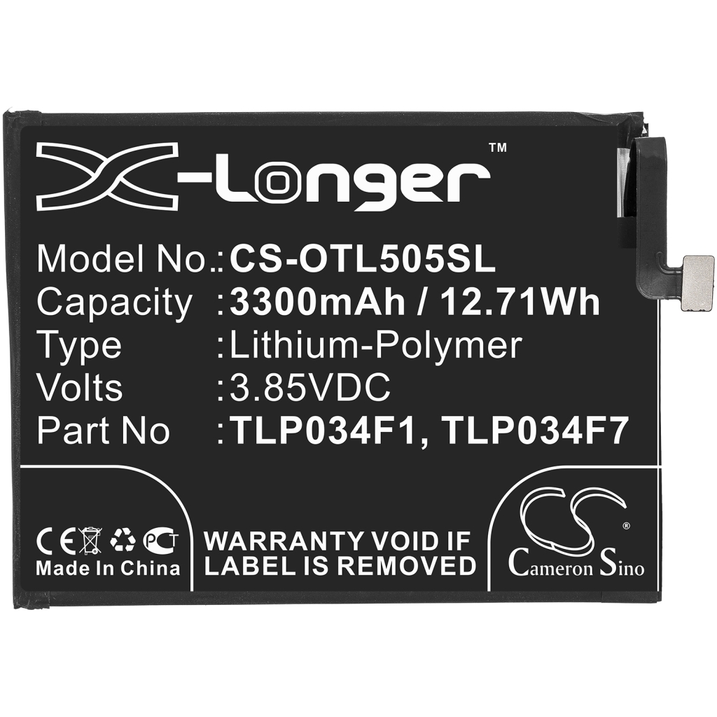 Baterija za mobilni telefon Alcatel 5053K (CS-OTL505SL)