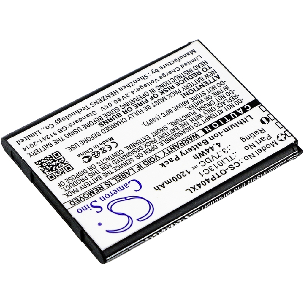 Kompatibilna zamjena baterije za Alcatel TLI013C1