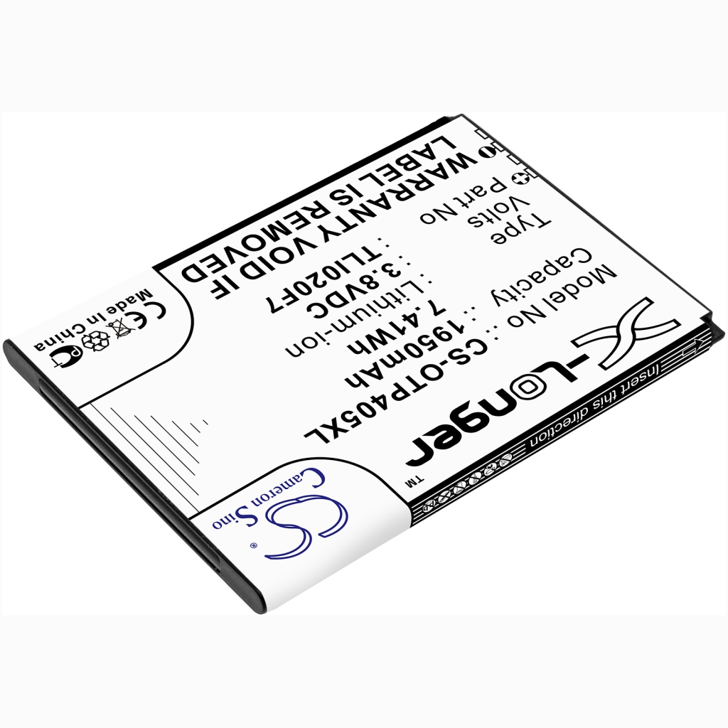 Baterija za mobilni telefon Alcatel CS-OTP405XL