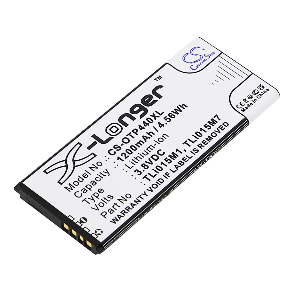 Kompatibilna zamjena baterije za Alcatel TLI015M1,TLI015M7,TLI015MA
