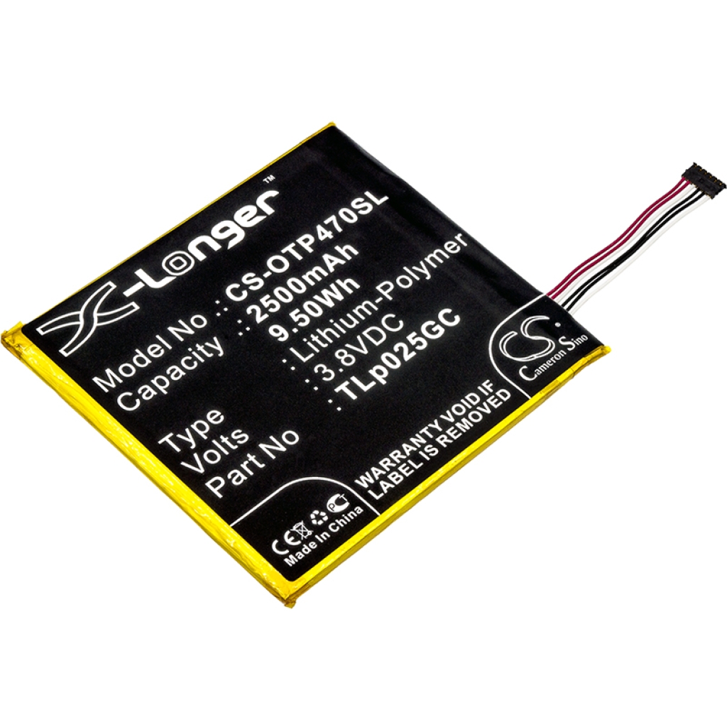 Kompatibilna zamjena baterije za Alcatel TLP025GC
