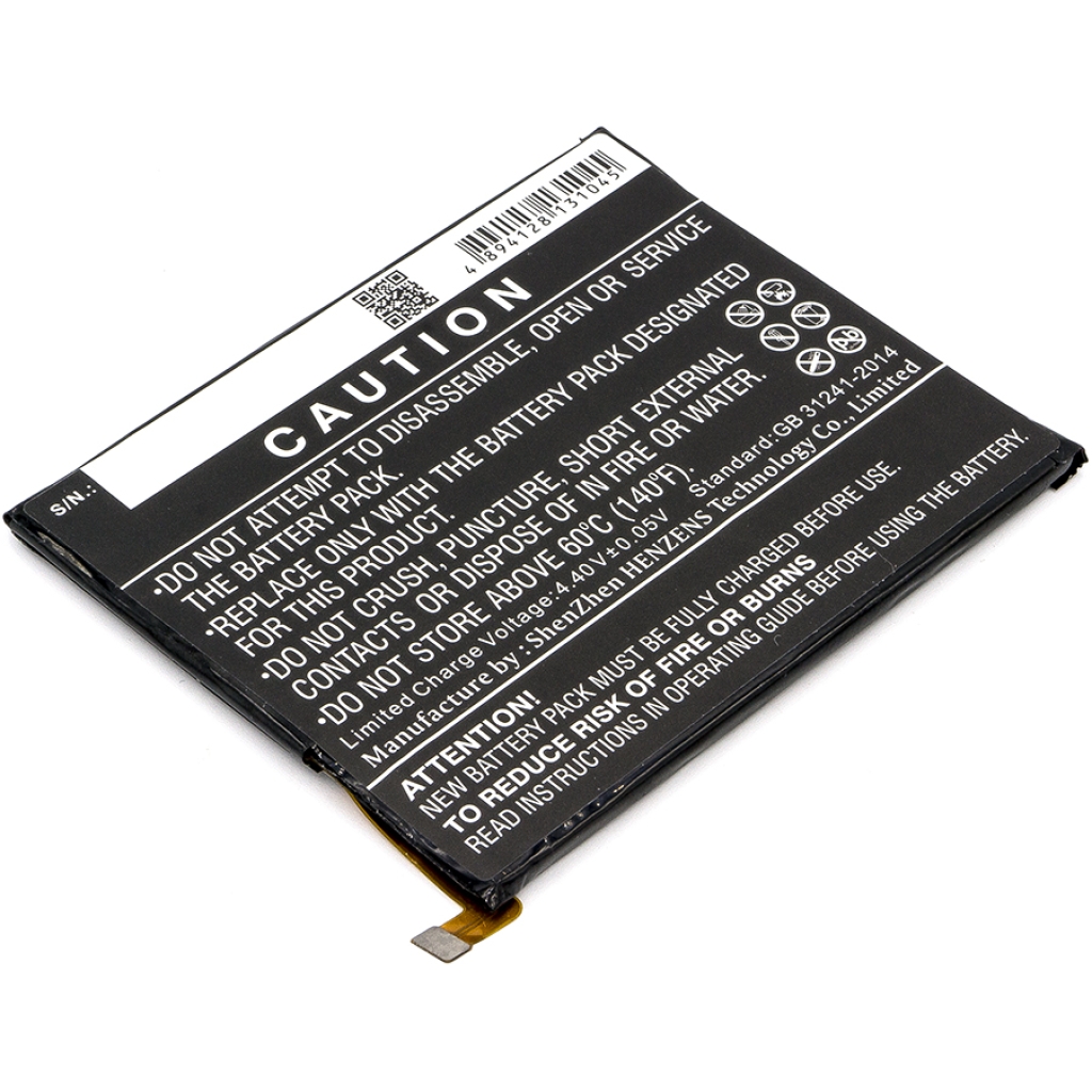 Kompatibilna zamjena baterije za Alcatel CAC2710009CJ,TLP027AJ